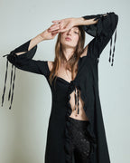 Camisa vestido Thar Black (CA-THARBLACK-E24-2)