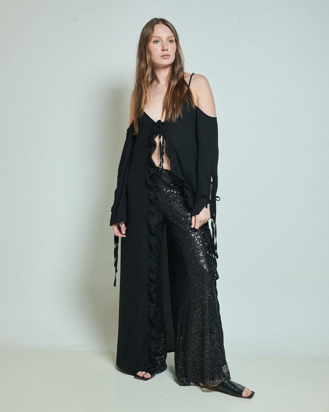 Camisa vestido Thar Black (CA-THARBLACK-E24-2)