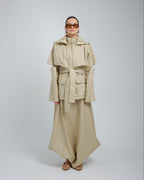 Chaqueta parka cortes asimétricos (CH-OASIS-A261)