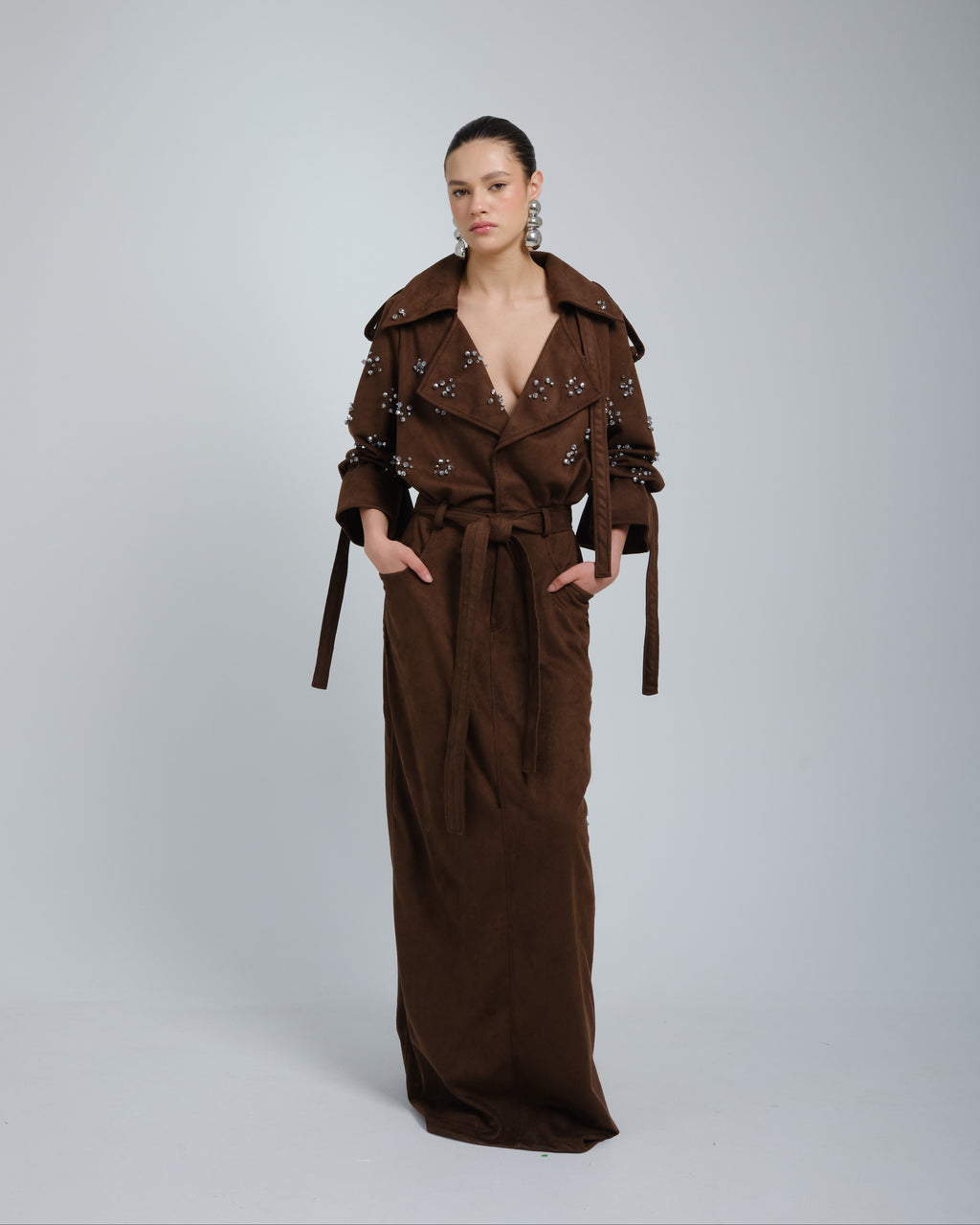 Dress/vestido gamuza (V-PRISMA-A261)