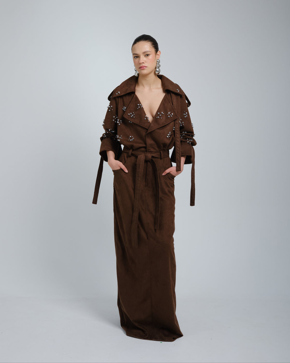 Dress/vestido gamuza (V-PRISMA-A261)